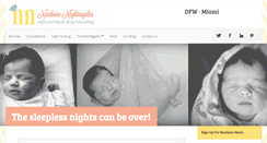 Desktop Screenshot of newbornnightingales.com